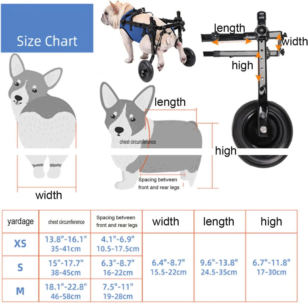 Adjustable Small Dog WheelchairAdjustable Dog Wheelchair,Dog Wheelchair,Mobility Aid,Small Dog Wheelchair,TRAINING PRODUCTS,Wheelchair