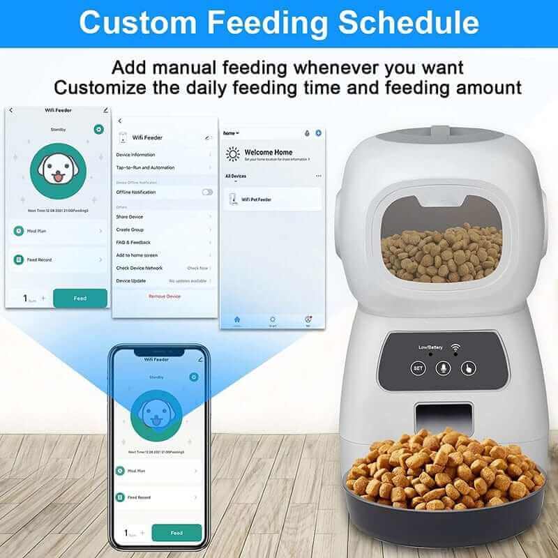 3.5L Automatic Smart Dog FeederAutomatic Dog Feeder,FEEDING,Smart Dog Feeder,smart feeder,smart feeder pet,smart pet feeder