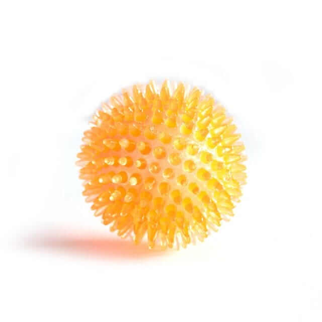 Yellow Cleaning Tooth Ball Toy for Dogs