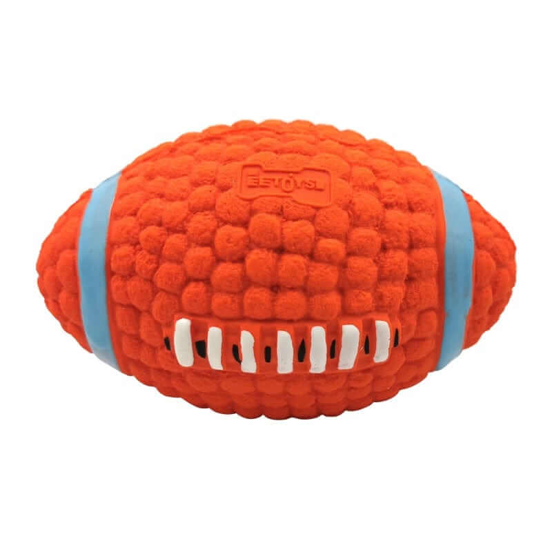 Rugby Shaped Interactive Chew Toys for Dogs