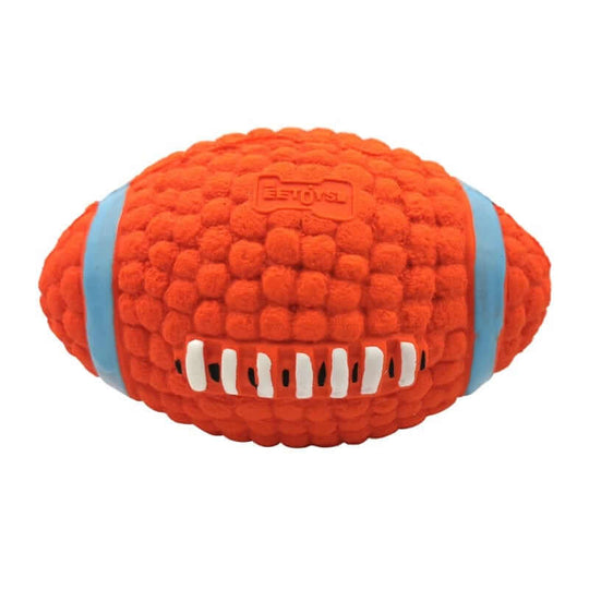 Rugby Shaped Interactive Chew Toys for Dogs