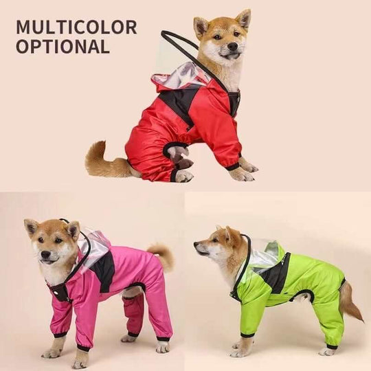 Waterproof Raincoat for DogsCLOTHING,Pet Apparel,Raincoat for dogs