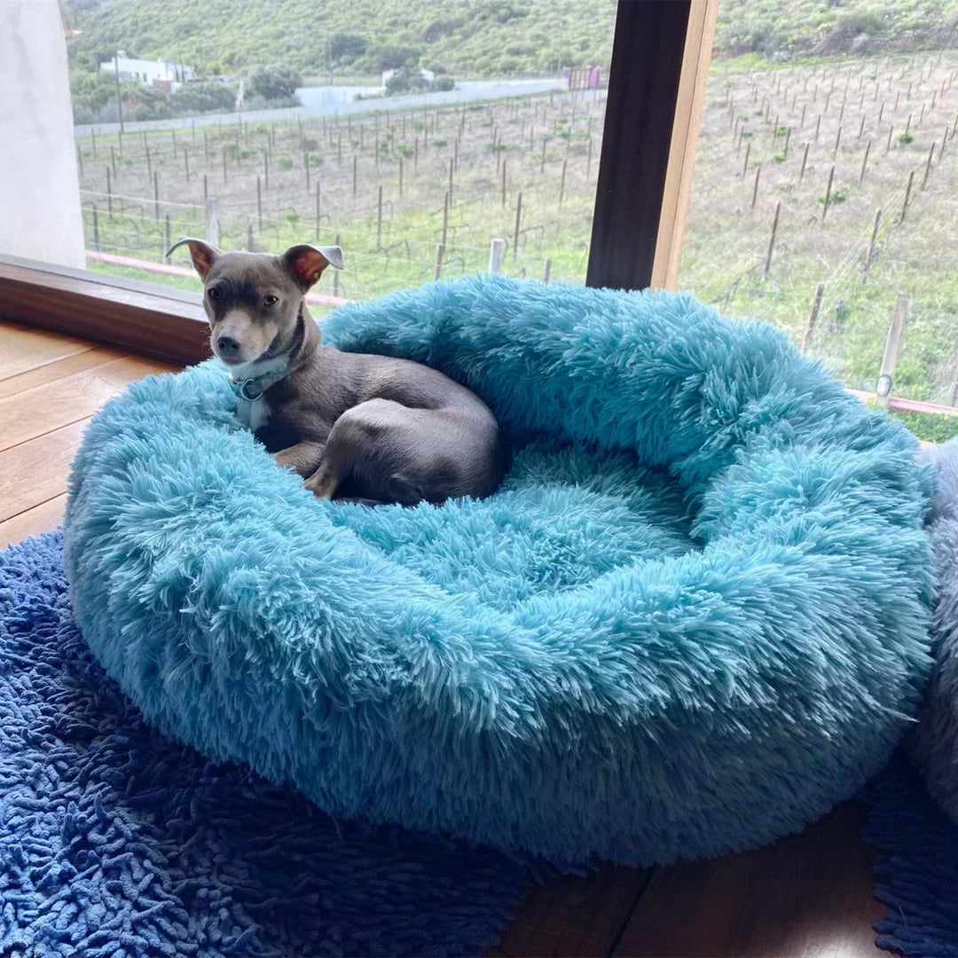 Super Soft and Long Plush Dog Bed