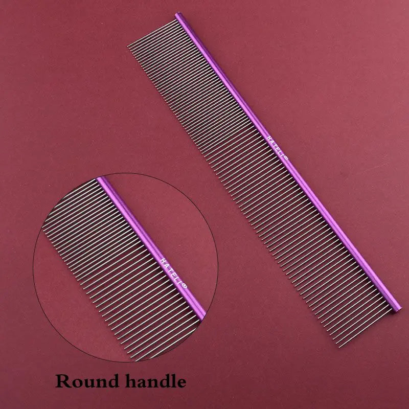 Light Aluminum Pet Comb Professional Dog Grooming Tool 5 ColorsDog Grooming Tool,GROOMING,Light Aluminum Pet Comb Tool,Light Aluminum Pet Tool,Professional Dog Grooming Tool