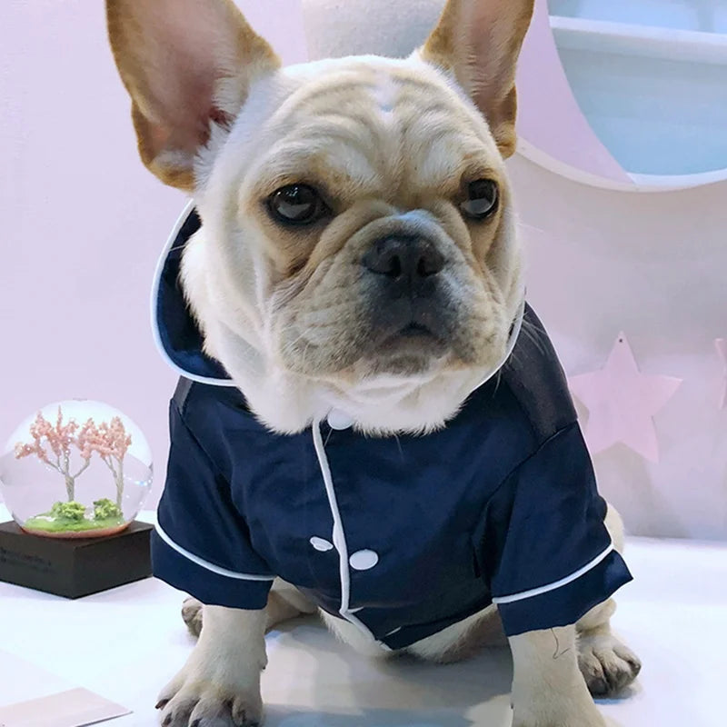 Luxury Silk Pet Pajamas - French Bulldog Clothing for Small DogsBulldog Clothing,CLOTHING,Dogs Clothing,French Bulldog Clothing,Luxury Silk Dog Pajamas,Luxury Silk Pet Pajamas,Small Dogs Clothing