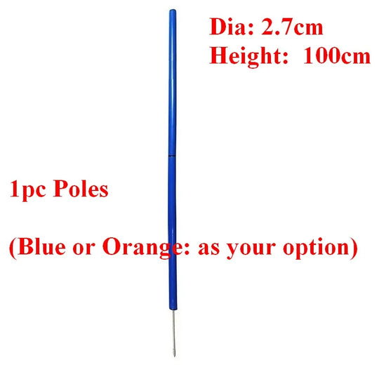 Dog Agility Training Poles - Outdoor Obstacle Jumping PolesDog Agility Training Poles,Dog Jumping Poles,Dog Training Poles,Jumping Poles,Training Poles,TRAINING PRODUCTS