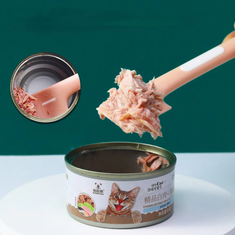 Long-Handled Canned Pet Food Spoons Feeding AccessoriesCanned Pet Food,FEEDING,Long Handled Canned Pet Food,Pet Feeding Accessories,Spoons Feeding Accessories