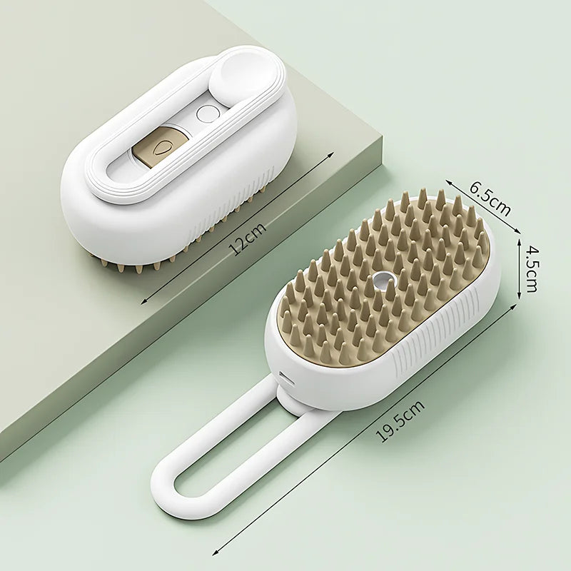 Steamy Dog 3-in-1 Electric Grooming Brush with Steam SprayElectric Grooming Brush,GROOMING,Grooming Brush,Grooming Brush with Steam Spray,Steam Brush,Steam Spray Brush