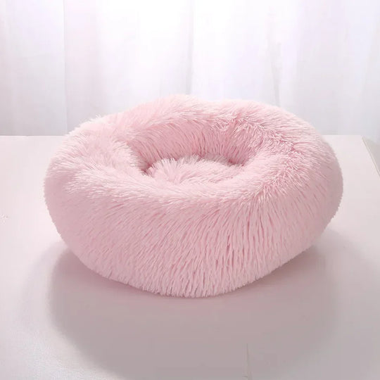 Super Soft Long Plush Round Cushion Dog BedBEDS AND MATS,Dog Bed,Plush Dog Bed,Round Cushion Dog Bed,Soft Dog Bed,Soft Long Plush Dog Bed,Washable Dog Bed