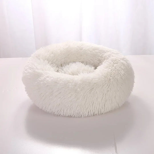 Super Soft Long Plush Round Cushion Dog BedBEDS AND MATS,Dog Bed,Plush Dog Bed,Round Cushion Dog Bed,Soft Dog Bed,Soft Long Plush Dog Bed,Washable Dog Bed