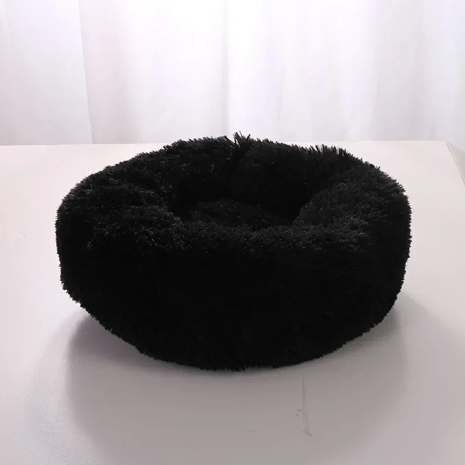 Super Soft Long Plush Round Cushion Dog BedBEDS AND MATS,Dog Bed,Plush Dog Bed,Round Cushion Dog Bed,Soft Dog Bed,Soft Long Plush Dog Bed,Washable Dog Bed