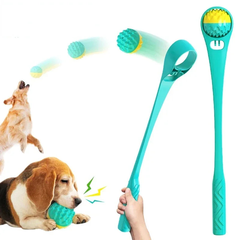 Dog Ball Launcher - Outdoor Interactive Training ToyDog Ball,Dog Ball Launche,Dog Toy,Dog Toys,Dog Training Toy,Interactive Training Toy,Outdoor Dog Training Toy,Rubber Dog Ball,TOYS,TRAINING PRODUCTS,Training Toy