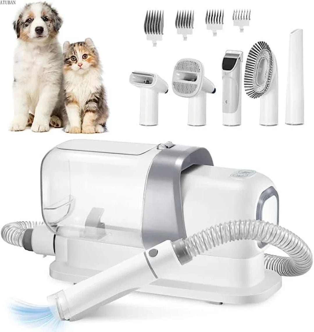 Pet Grooming Vacuum Kit with Low Noise & 2.3L SuctionGROOMING,Low Noise Suction,Low Noise Vacuum Kit,Pet Grooming Kit,Pet Grooming Vacuum Kit,Powerful Clippers