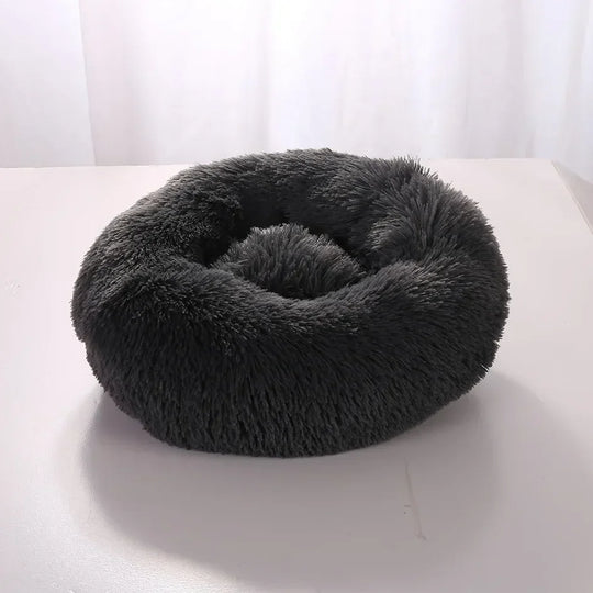 Super Soft Long Plush Round Cushion Dog BedBEDS AND MATS,Dog Bed,Plush Dog Bed,Round Cushion Dog Bed,Soft Dog Bed,Soft Long Plush Dog Bed,Washable Dog Bed