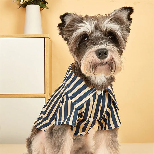 Cooling Stripe Dog Shirts - Summer Pet Clothes for Small DogsCLOTHING,Dog Shirts,Dog Stripe Shirts,Dog Summer Clothes,Small Dogs Clothes,Summer Pet Clothes