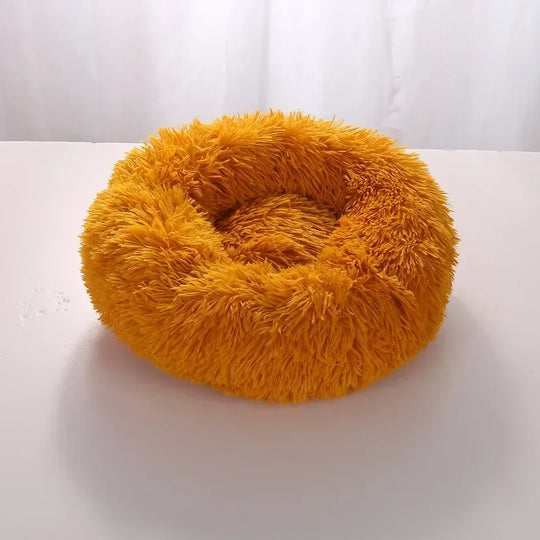 Super Soft Long Plush Round Cushion Dog BedBEDS AND MATS,Dog Bed,Plush Dog Bed,Round Cushion Dog Bed,Soft Dog Bed,Soft Long Plush Dog Bed,Washable Dog Bed