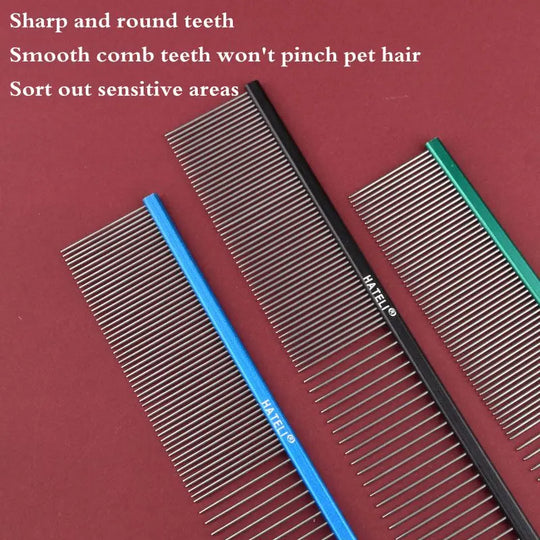 Light Aluminum Pet Comb Professional Dog Grooming Tool 5 ColorsDog Grooming Tool,GROOMING,Light Aluminum Pet Comb Tool,Light Aluminum Pet Tool,Professional Dog Grooming Tool