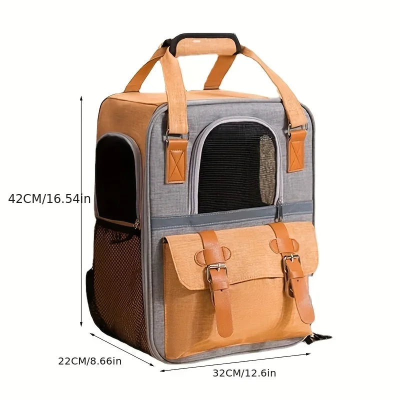 Pet Backpack - Portable Travel Carrier Bag for DogsCarrier Bag,CARRIERS,Dog Backpack,Dog Portable Travel Carrier Bag,Pet Backpack,Travel Carrier Bag