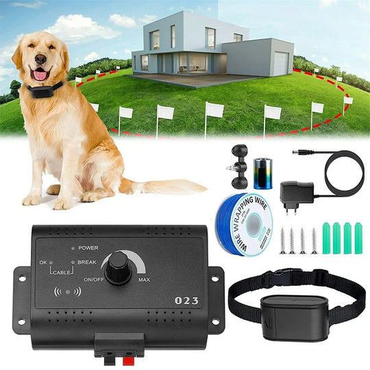 Invisible Wireless Dog Fence - Remote Control Shock CollarCollar,Dog Collar,Remote Control Shock Collar,Shock Collar,TRAINING PRODUCTS,Wireless Dog Fence