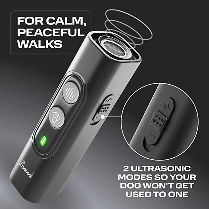 Ultrasonic Dog Repeller - USB Rechargeable Anti-Bark DeviceAnti-Bark Device,Dog Repeller,Dog Training Toy,Rechargeable Anti-Bark Device,TRAINING PRODUCTS,Training Toy,Ultrasonic Dog Repeller,USB Rechargeable Anti-Bark Device