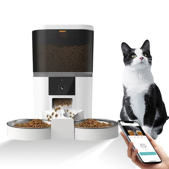 4L Smart Pet Feeder with Camera Automatic Timing DispenserAutomatic Timing Dispenser,FEEDING,Pet Feeder with Camera,smart pet feeder