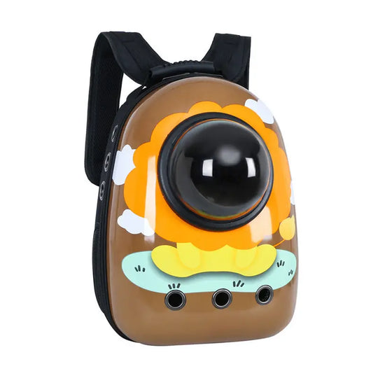 Pet Backpack Portable Space Capsule CarrierBear Design Dog Backpack,CARRIERS,Dog Backpack,Warm Dog Backpack