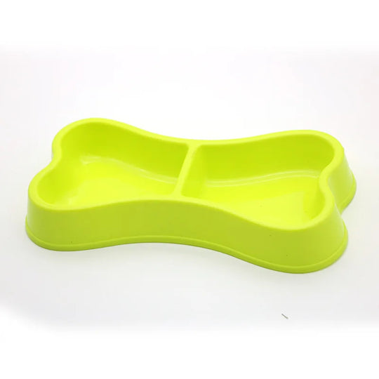 Bone-Shaped Double Dog Feeder Bowldog feeder,Dog Feeder Bowl,Double Dog Feeder,FEEDING