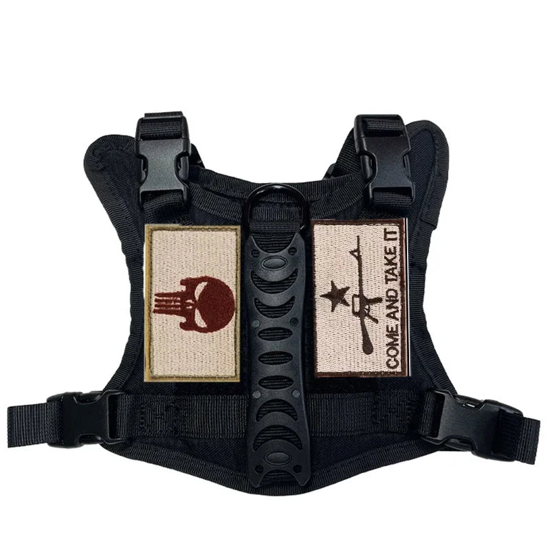 Adjustable Tactical Vest for Small DogsDog Tactical Military Vest,HARNESSES,Tactical Dog Harness,Tactical Dog Harness Set