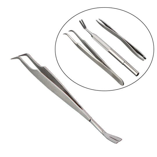 Stainless Steel Pet Flea & Tick Removal Tool SetDog Grooming,GROOMING,Pet Flea & Tick Removal Tool Set,Removal Tool Set,Stainless Steel Pet Flea