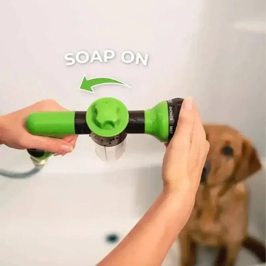 Dog Shower Gun | 3 Mode Pet Bathing Tool | Easy Wash & Groom