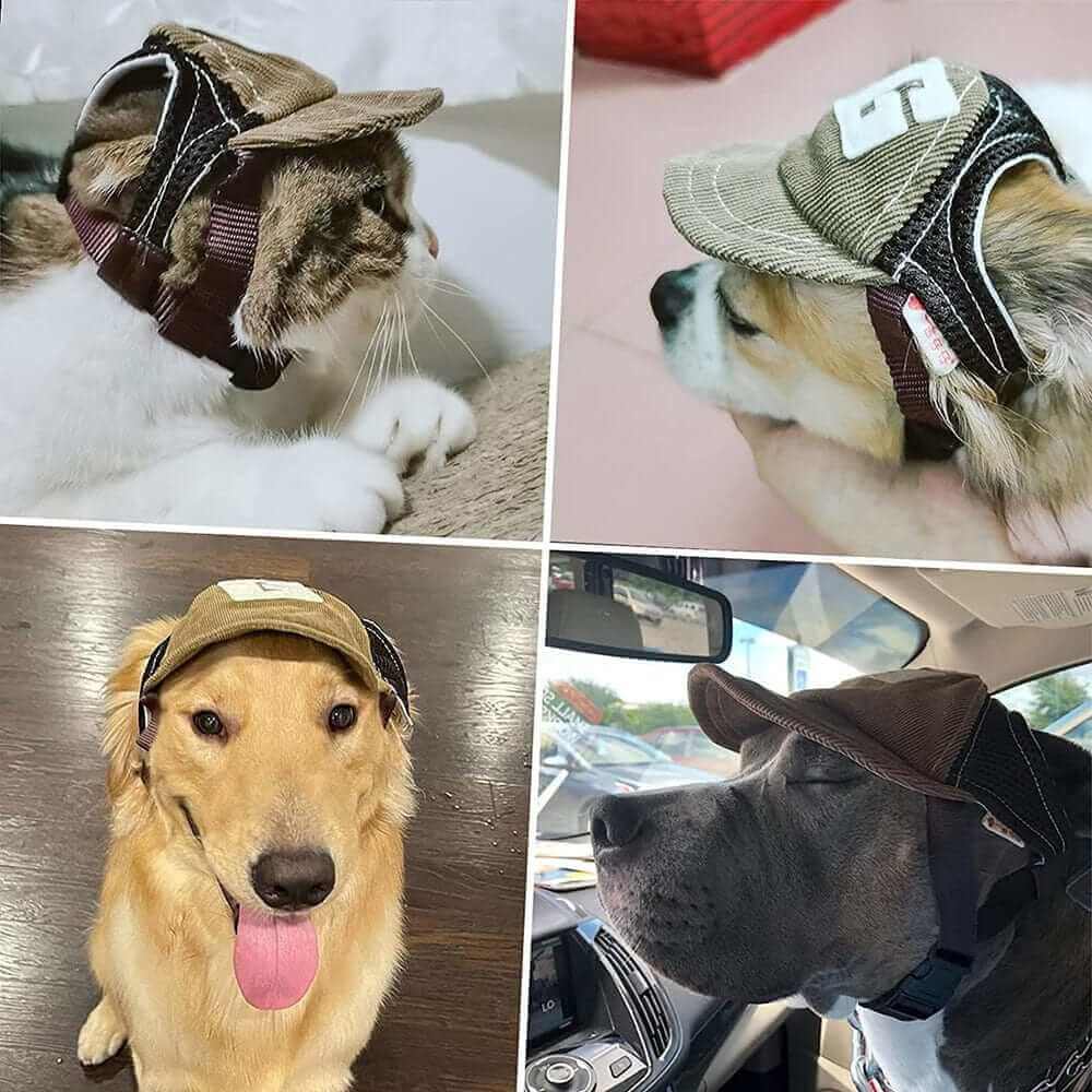 Dog Baseball Cap & Sun Hat | Pet Fashion Accessories