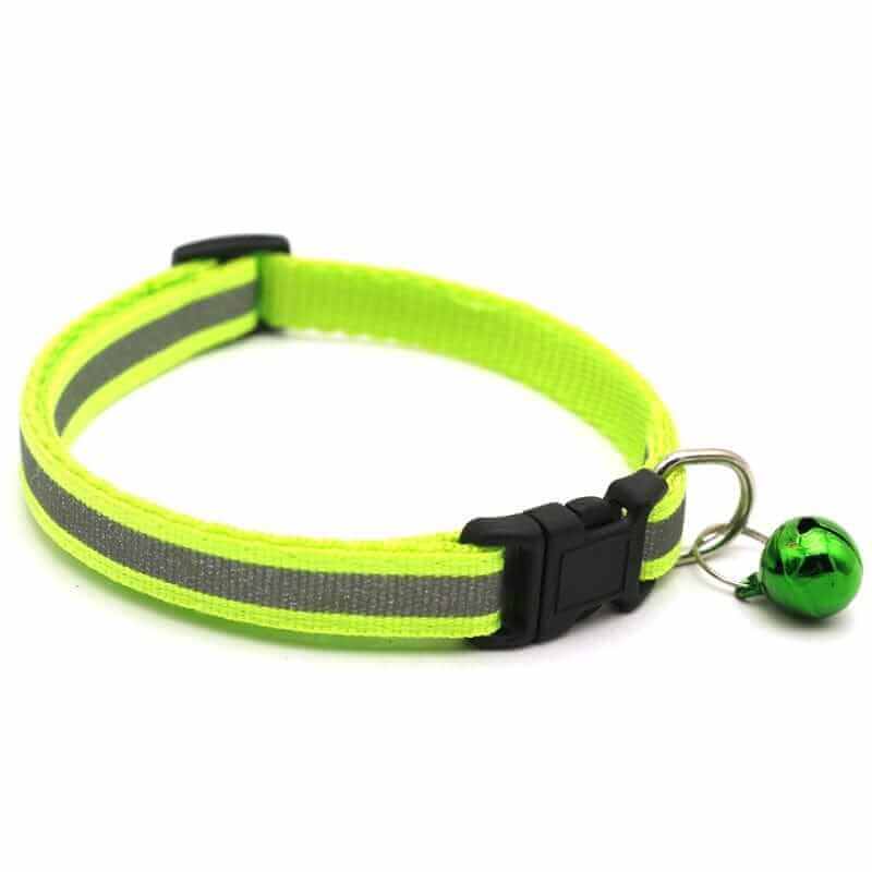 Dog Reflective Fluorescent Green Collar