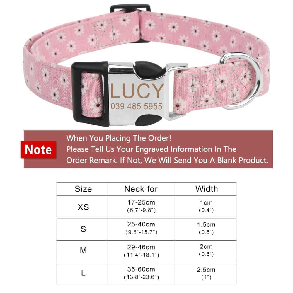 Dog Collars with Name TagsCOLLARS AND LEASHES